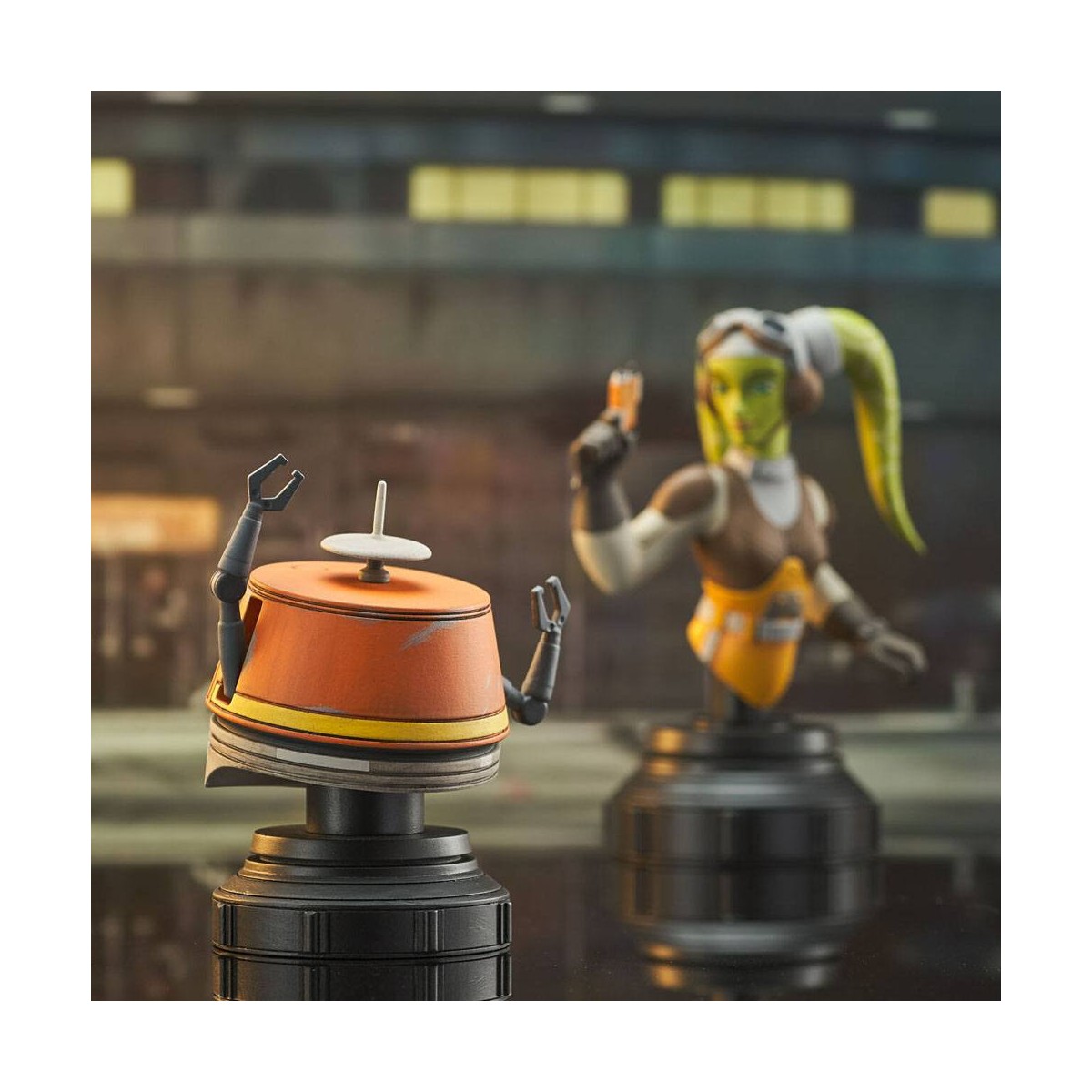 Gentle Giant - Hera & Chopper - Pack 2 bustos 1/6 Star Wars: Rebels