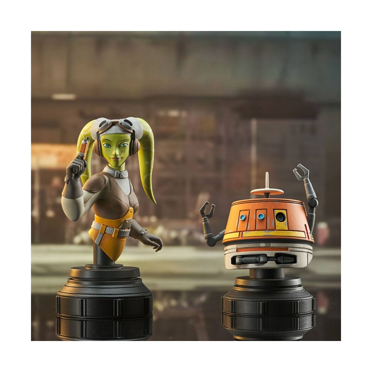 Gentle Giant - Hera & Chopper - Pack 2 bustos 1/6 Star Wars: Rebels
