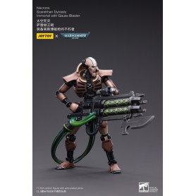 JoyToy Necrones - Necrones Dinastía Szarekhan Inmortal con Gauss Blaster1/18 - Warhammer 40K