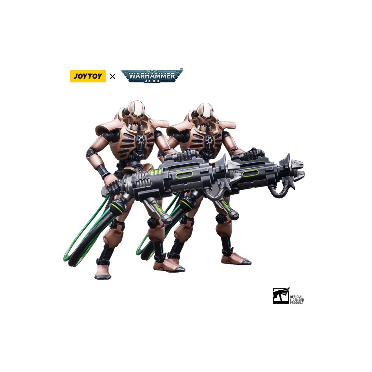 JoyToy Necrons - Necrones Dinastía Szarekhan Inmortal con Carabina Tesla pack 1/18 - Warhammer 40K