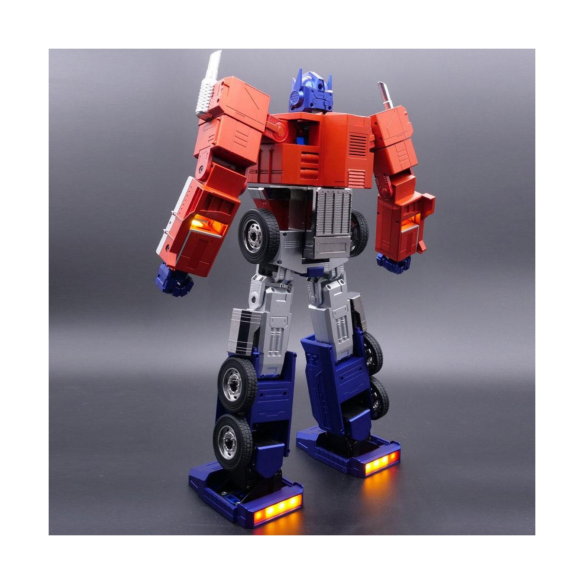 Robosen - Transformers Optimus Prime - robot interactivo auto-transformable - Versión en Inglés