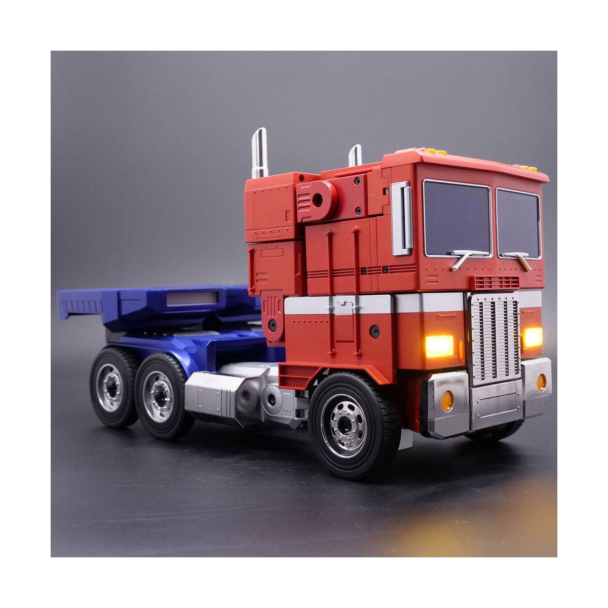 Robosen - Transformers Optimus Prime - robot interactivo auto-transformable - Versión en Inglés