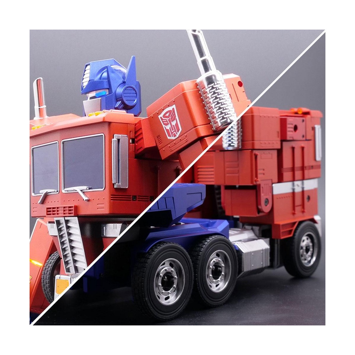 Robosen - Transformers Optimus Prime - robot interactivo auto-transformable - Versión en Inglés