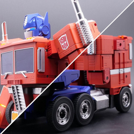 Robosen - Transformers Optimus Prime - robot interactivo auto-transformable - Versión en Inglés
