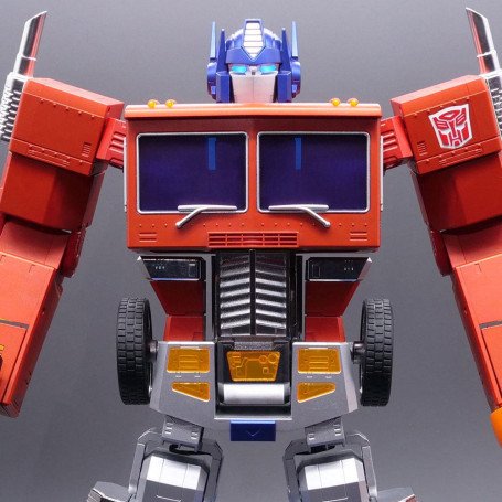 Robosen - Transformers Optimus Prime - robot interactivo auto-transformable - Versión en Inglés