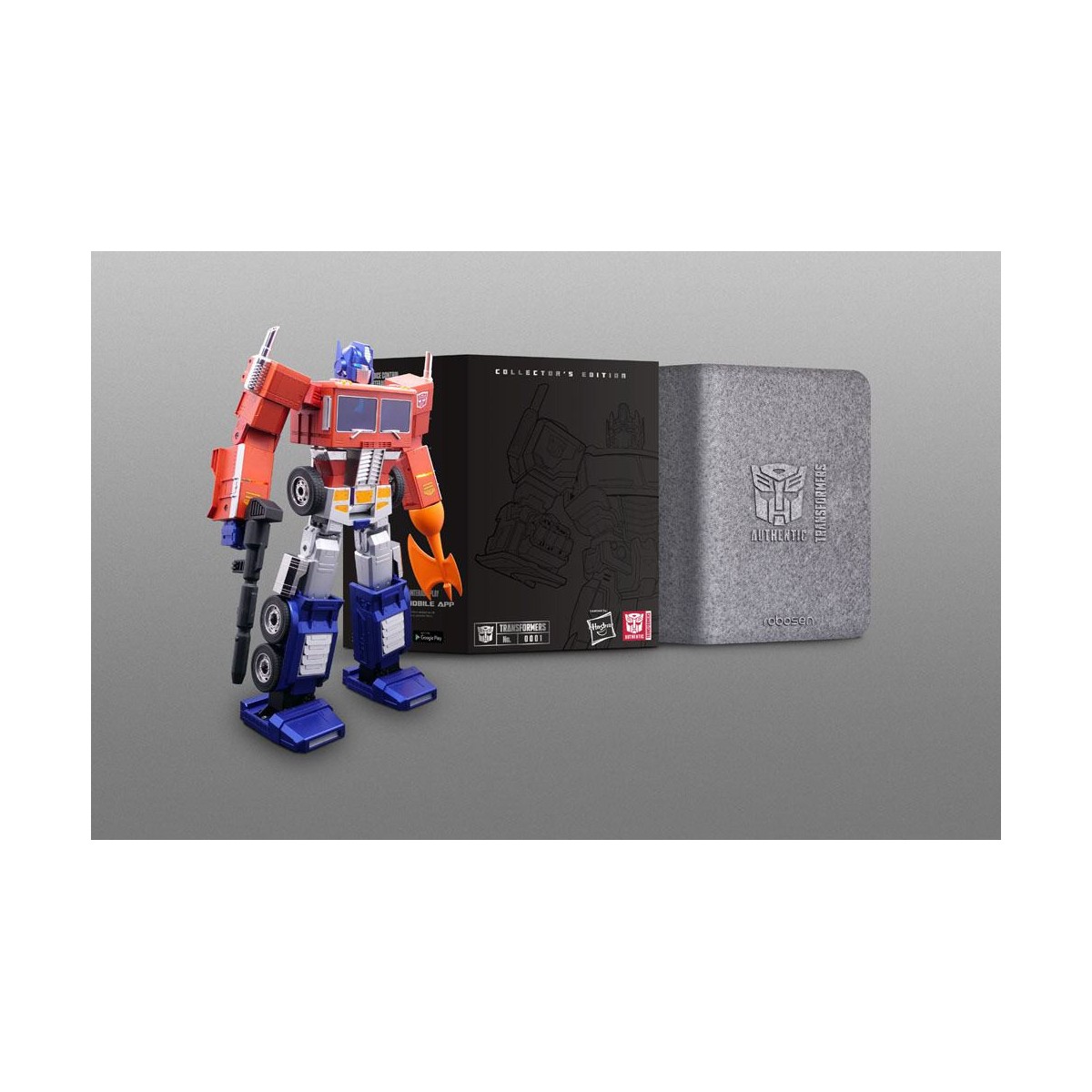 Robosen - Transformers Optimus Prime - robot interactivo auto-transformable - Versión en Inglés