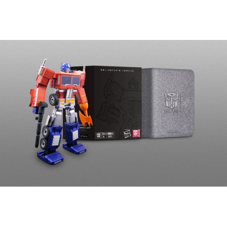 Robosen - Transformers Optimus Prime - robot interactivo auto-transformable - Versión en Inglés