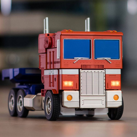 Robosen - Transformers Optimus Prime - robot interactivo auto-transformable - Versión en Inglés