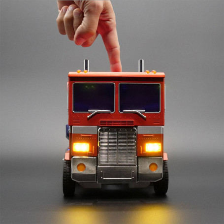 Robosen - Transformers Optimus Prime - robot interactivo auto-transformable - Versión en Inglés