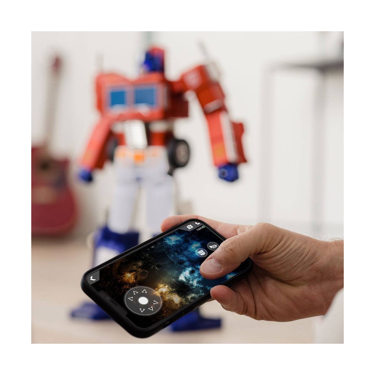 Robosen - Transformers Optimus Prime - robot interactivo auto-transformable - Versión en Inglés