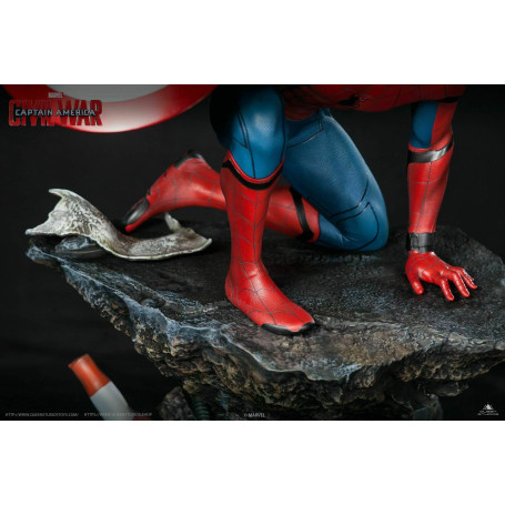 Queen Studios - Spider-Man 1/4 estatua Edición Normal - Capitán América: Civil War