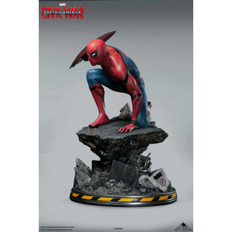 Queen Studios - Spider-Man 1/4 estatua Edición Normal - Capitán América: Civil War