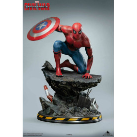 Queen Studios - Spider-Man 1/4 estatua Edición Normal - Capitán América: Civil War
