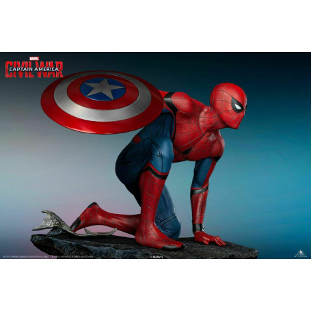 Queen Studios - Spider-Man 1/4 estatua Edición Normal - Capitán América: Civil War