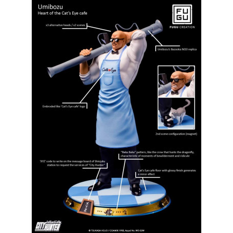Fugu Creation - Umibozu estatua 1/6 - City Hunter - Mamut Nicky Larson