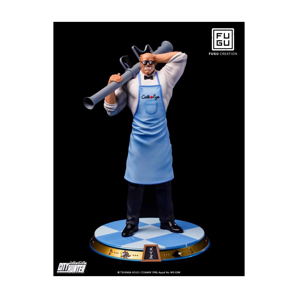 Fugu Creation - Umibozu estatua 1/6 - City Hunter - Mamut Nicky Larson