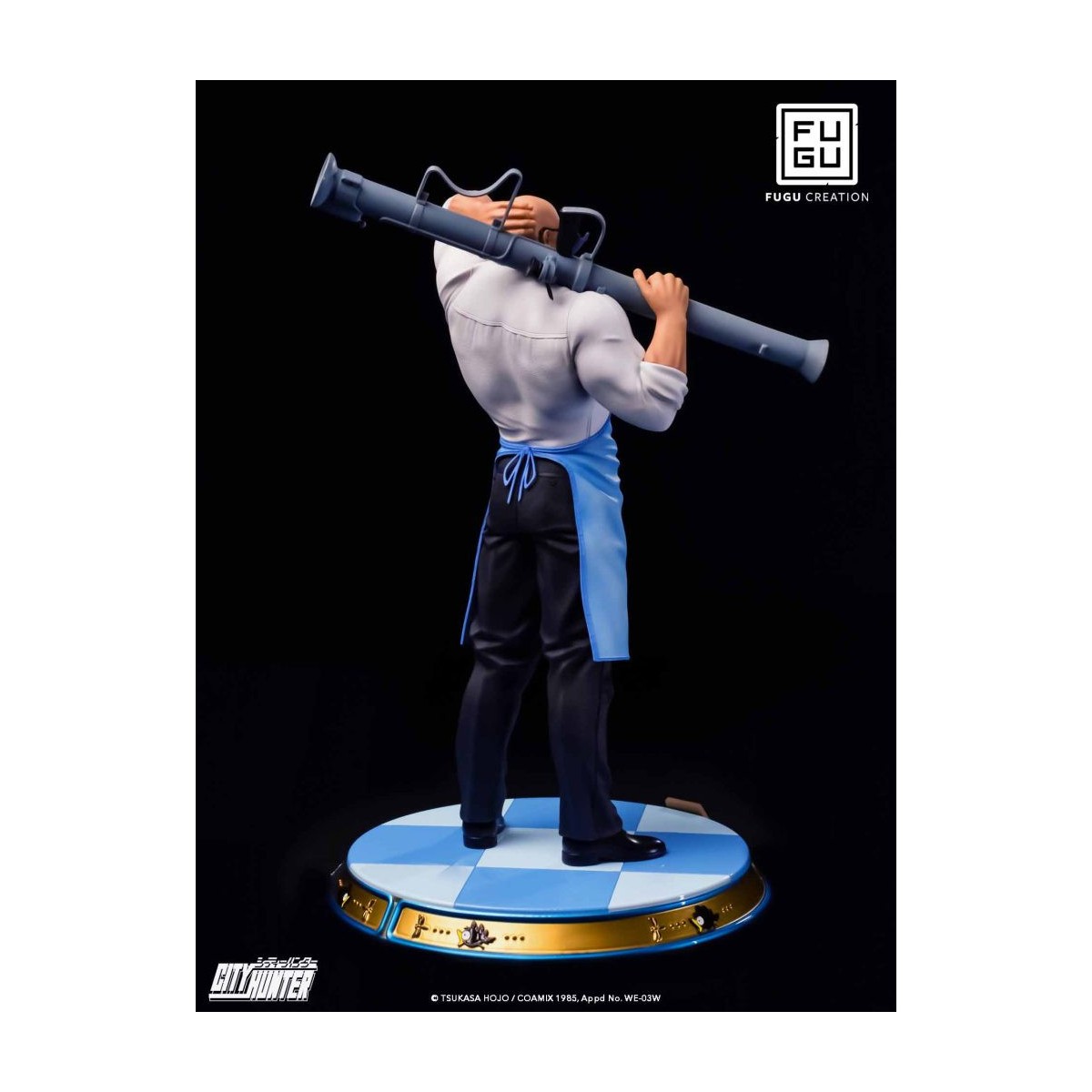 Fugu Creation - Umibozu estatua 1/6 - City Hunter - Mamut Nicky Larson