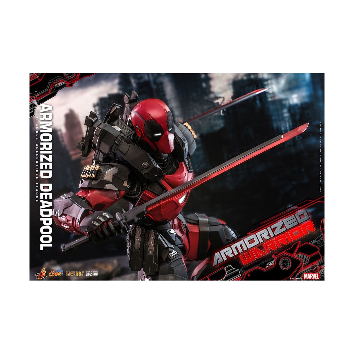 Hot Toys Marvel Armorized Warrior - Armorized Deadpool 1/6 