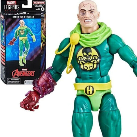 Marvel Legends - PUFF ADDER WAVE - The Avengers Classic Comic - set de 7 figuras