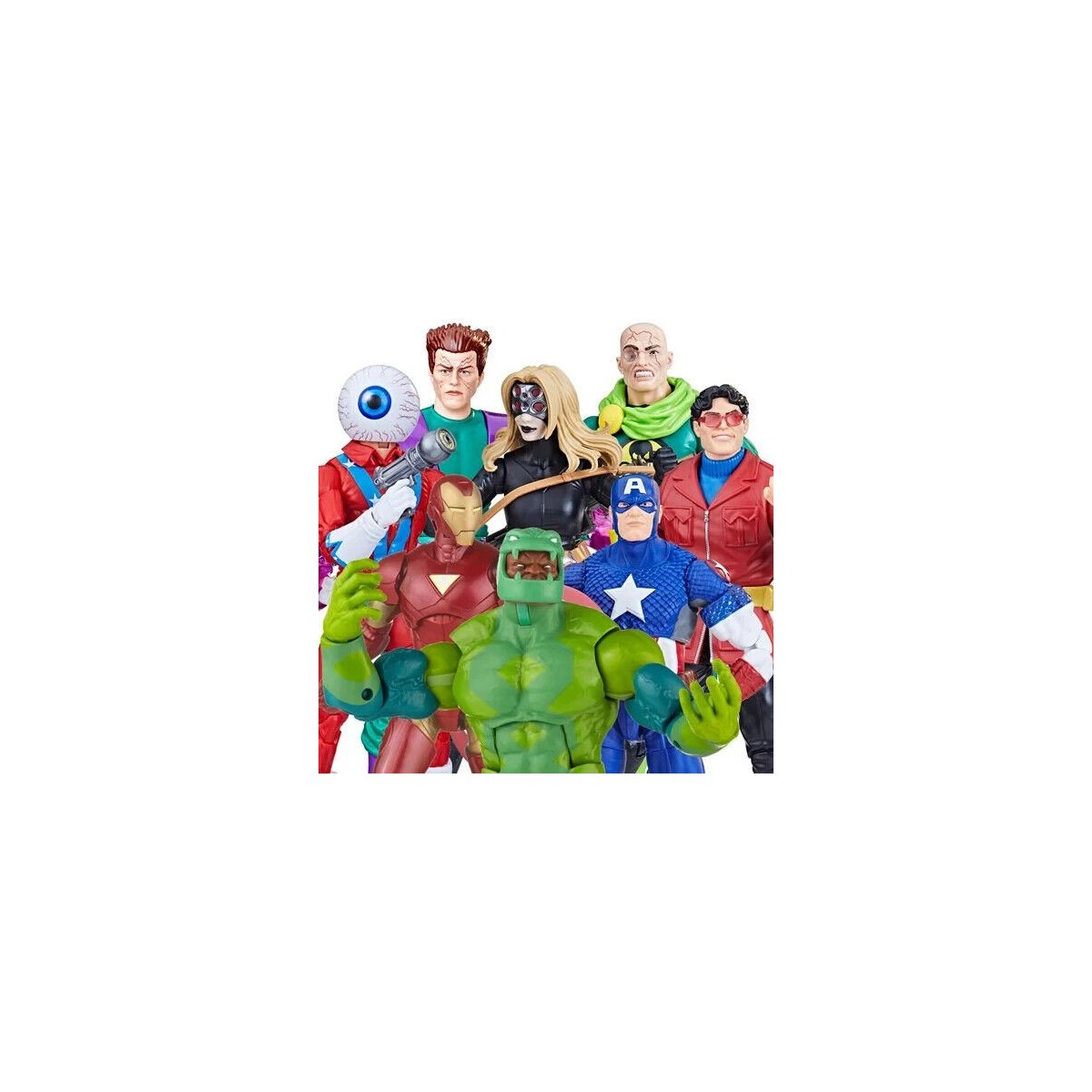 Marvel Legends - PUFF ADDER WAVE - The Avengers Classic Comic - set de 7 figuras