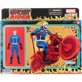 Marvel Legends RETRO - Ghost Rider con bicicleta