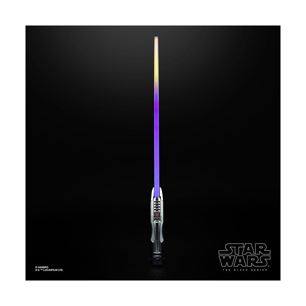 Hasbro - Sable láser Darth Revan Force Fx - Negro Serie Réplica Elite