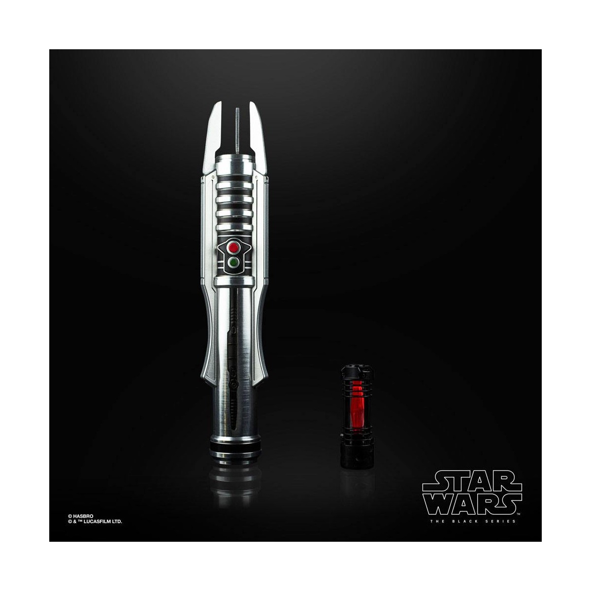 Hasbro - Sable láser Darth Revan Force Fx - Negro Serie Réplica Elite