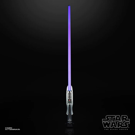 Hasbro - Sable láser Darth Revan Force Fx - Negro Serie Réplica Elite