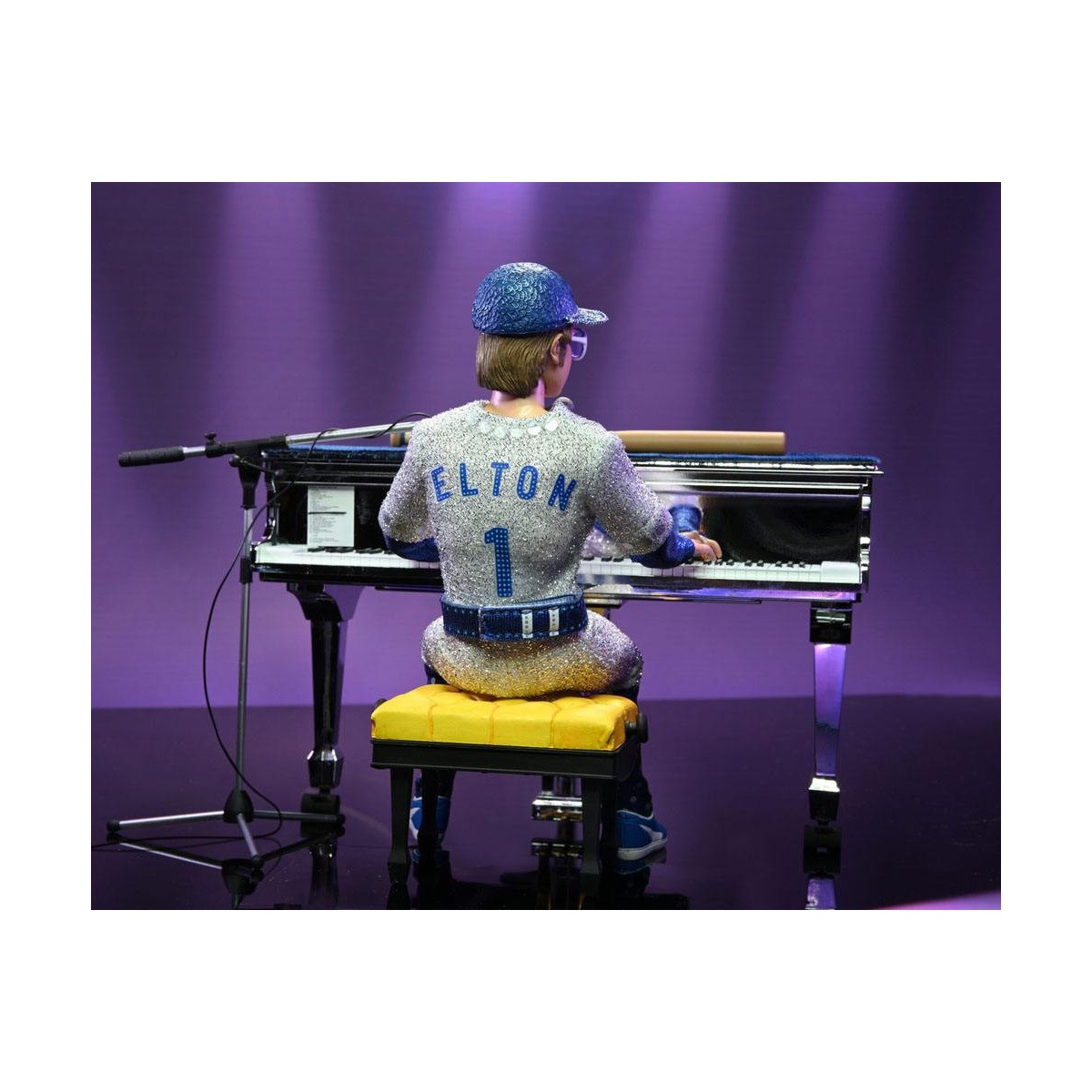 Neca - Elton John Live in '75 Deluxe Set - Tela retro