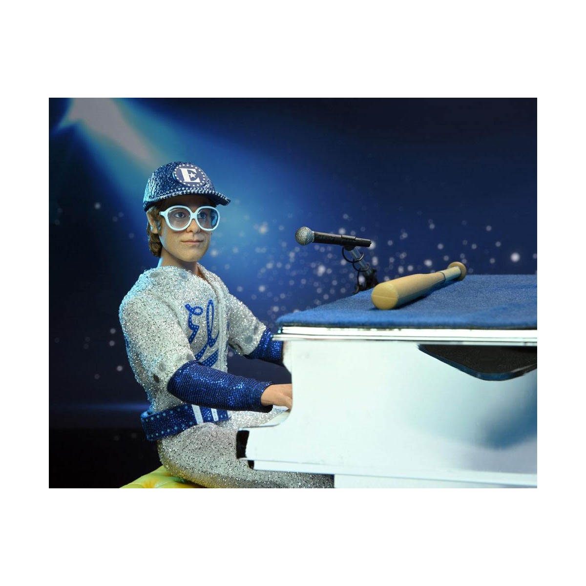 Neca - Elton John Live in '75 Deluxe Set - Tela retro