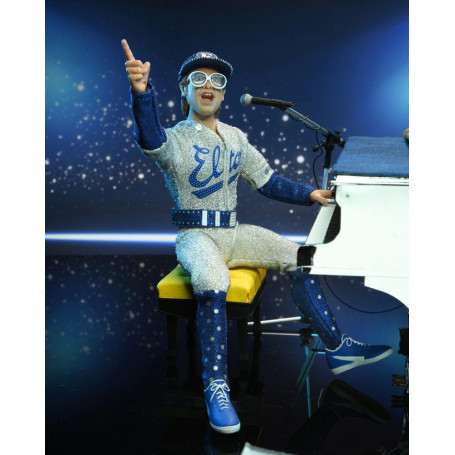 Neca - Elton John Live in '75 Deluxe Set - Tela retro