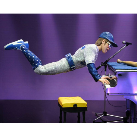 Neca - Elton John Live in '75 Deluxe Set - Tela retro
