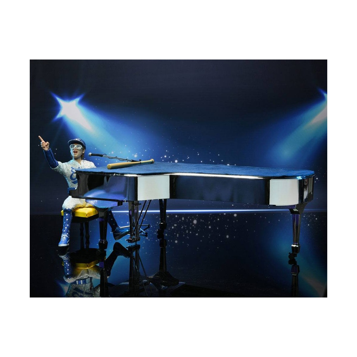 Neca - Elton John Live in '75 Deluxe Set - Tela retro
