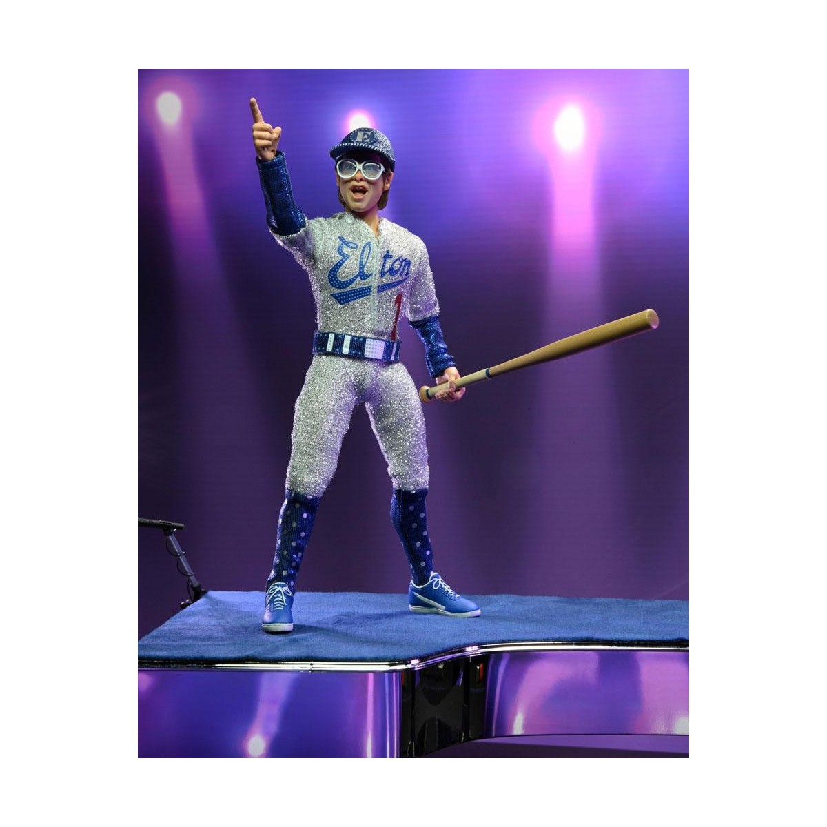 Neca - Elton John Live in '75 Deluxe Set - Tela retro