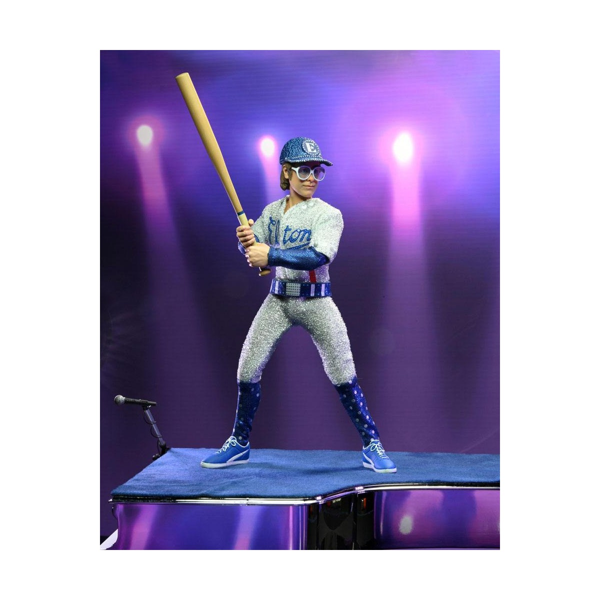 Neca - Elton John Live in '75 Deluxe Set - Tela retro