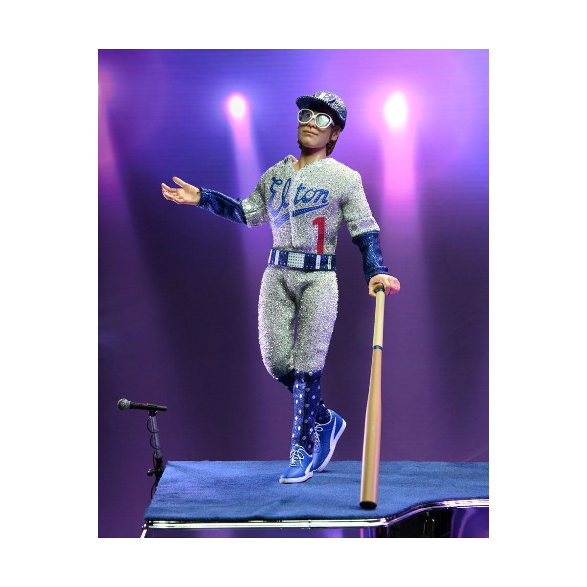 Neca - Elton John Live in '75 Deluxe Set - Tela retro