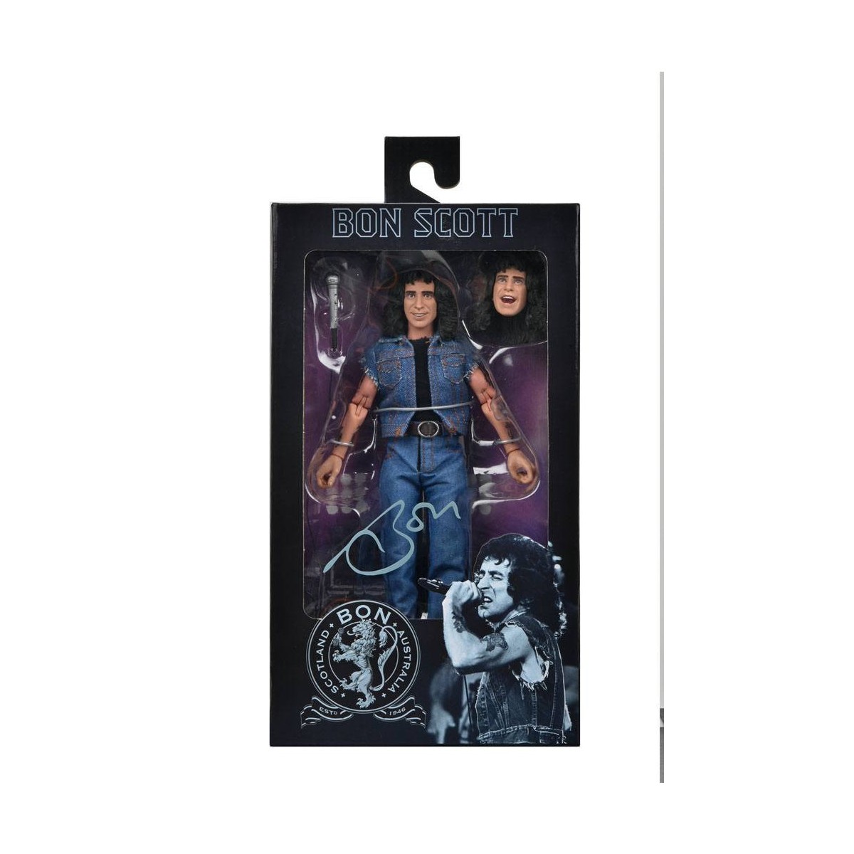 Neca - AC/DC - Bon Scott (Highway to Hell) - Tela Retro