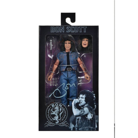 Neca - AC/DC - Bon Scott (Highway to Hell) - Tela Retro