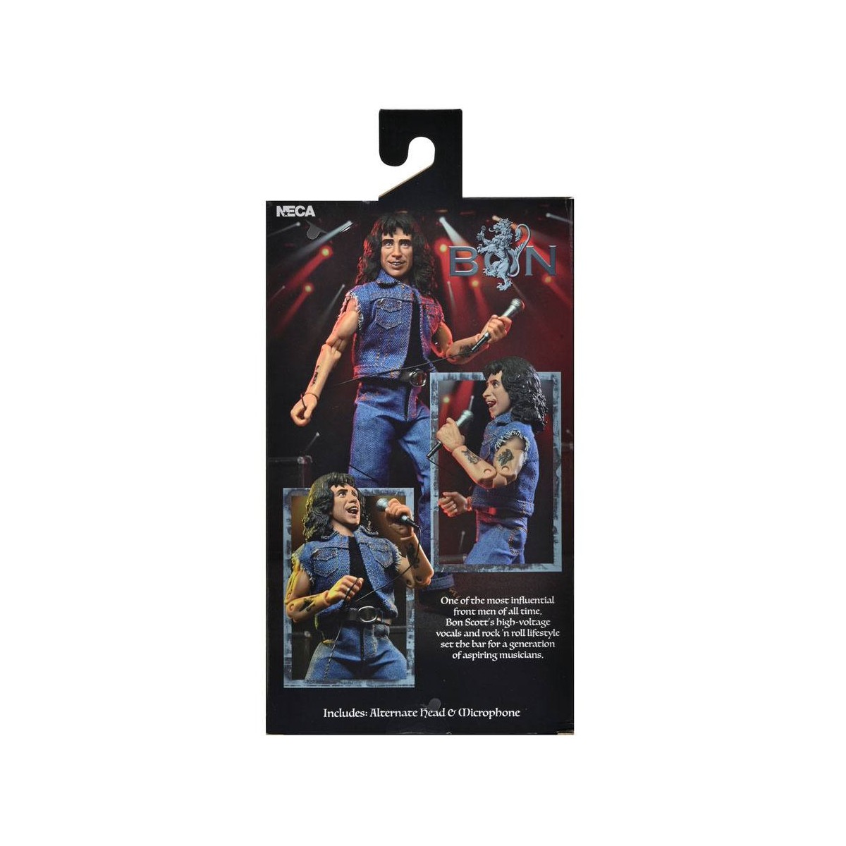 Neca - AC/DC - Bon Scott (Highway to Hell) - Tela Retro