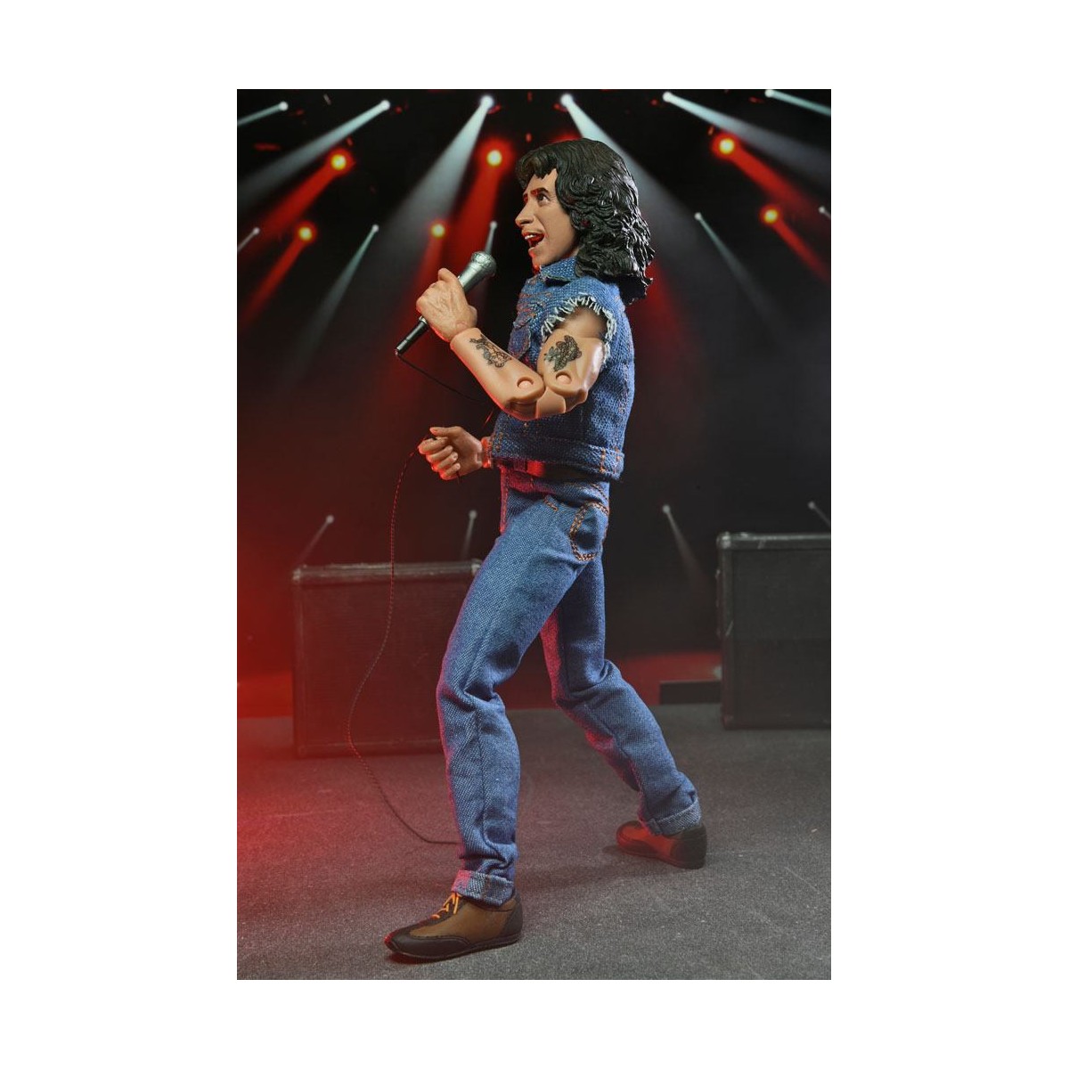 Neca - AC/DC - Bon Scott (Highway to Hell) - Tela Retro