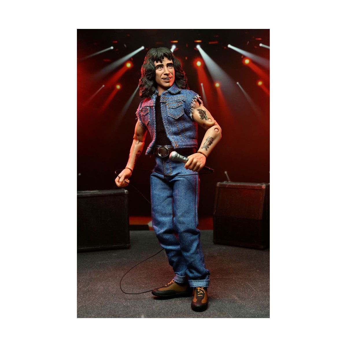 Neca - AC/DC - Bon Scott (Highway to Hell) - Tela Retro