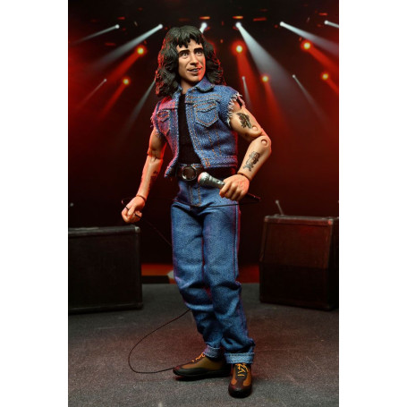 Neca - AC/DC - Bon Scott (Highway to Hell) - Tela Retro