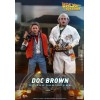 Hot Toys Regreso al Futuro Doc Brown figura de acción 1/6