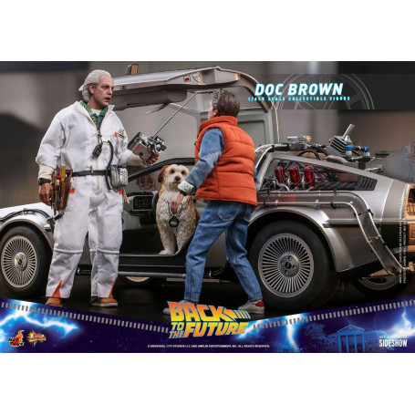 Hot Toys Regreso al Futuro Doc Brown figura de acción 1/6