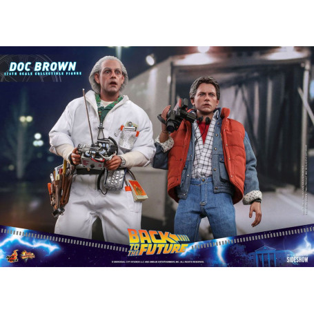 Hot Toys Regreso al Futuro Doc Brown figura de acción 1/6