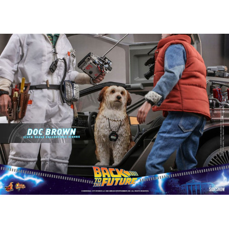 Hot Toys Regreso al Futuro Doc Brown figura de acción 1/6