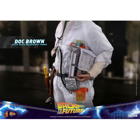 Hot Toys Regreso al Futuro Doc Brown figura de acción 1/6