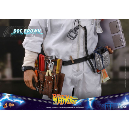 Hot Toys Regreso al Futuro Doc Brown figura de acción 1/6