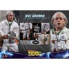 Hot Toys Regreso al Futuro Doc Brown figura de acción 1/6