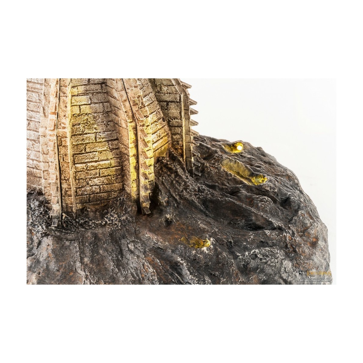 Pure Arts LOTR Boca de Sauron 1:1 Escala Arte Máscara Estatua - El Señor de los Anillos El Retorno del Rey